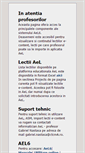 Mobile Screenshot of ael.ctcnvk.ro